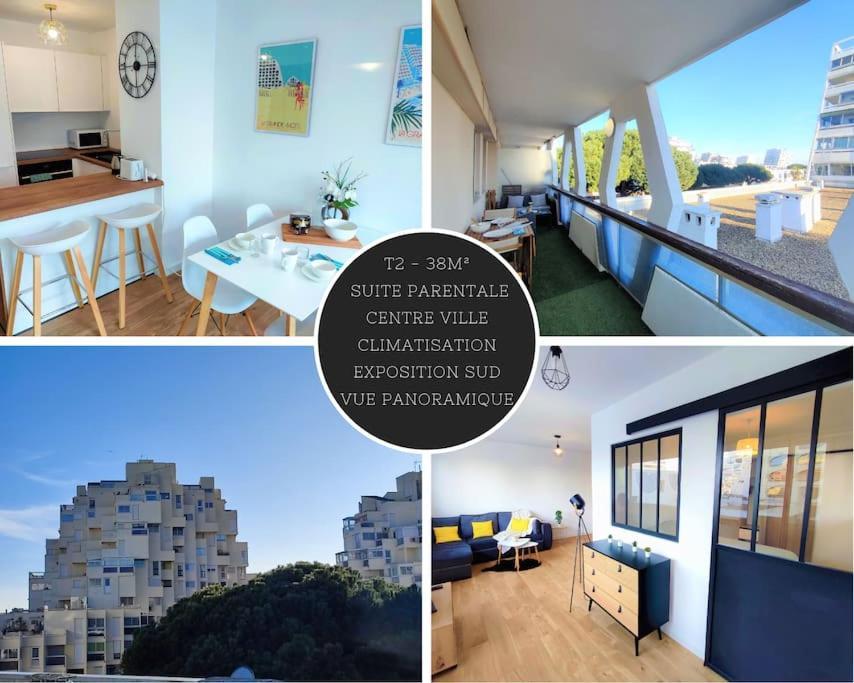 Grand Voile - Hyper Centre, Climatisation, Vue Panoramique Sur L'Architecture De La Grande Motte Διαμέρισμα Εξωτερικό φωτογραφία